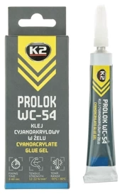 Klej cyjanoakrylowy w żelu K2 PROLOK WC-54 20g