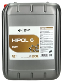 Olej przekładniowy Orlen HIPOL 6 GL-4 80W 20L