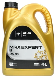 Olej silnikowy Orlen PLATINUM Max Expert F 5W–30​​ 4L